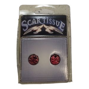 XScartissue Glass Earrings Plugs Men or Women's Size 7/16